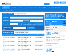 Tablet Screenshot of dauthau.mpi.gov.vn