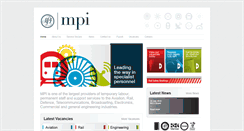 Desktop Screenshot of mpi.ltd.uk